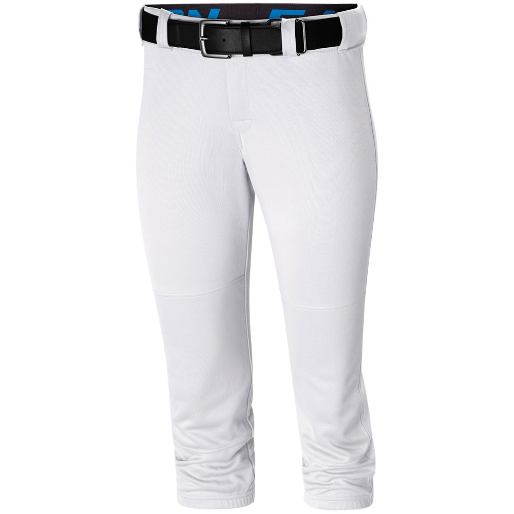 Easton Womens Pro Elite Fastpitch Softball Pant White L