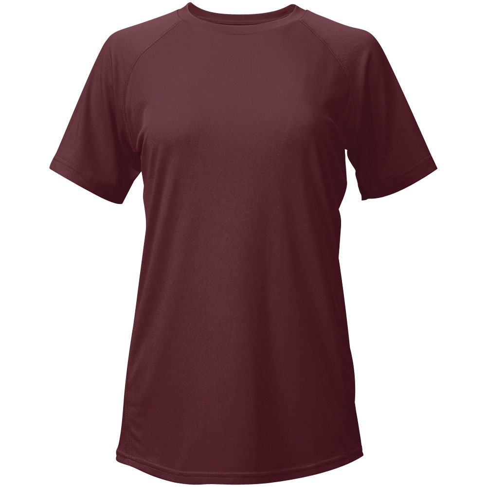 Easton Womens Elite Performance Softball Fastpitch Training Shirt Maroon L
