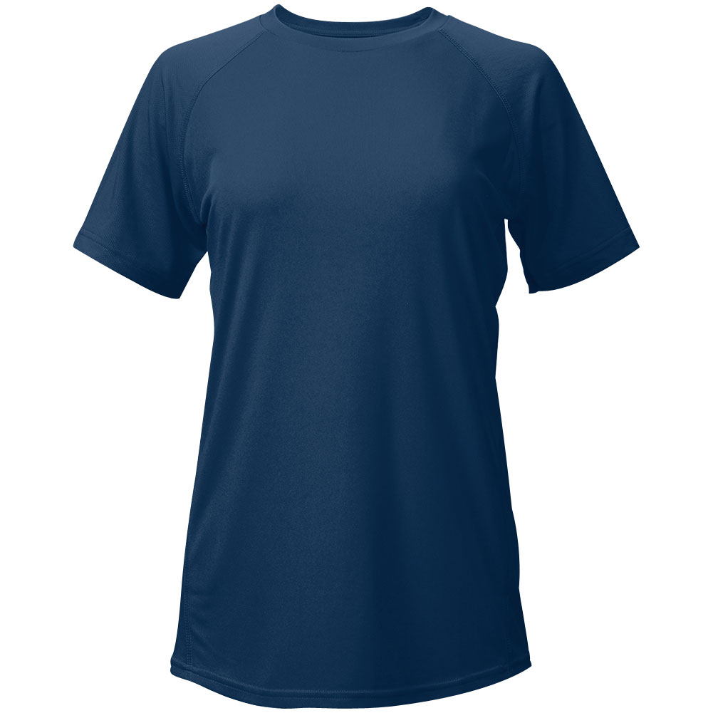 Easton Womens Elite Performance Softball Fastpitch Training Shirt Navy M