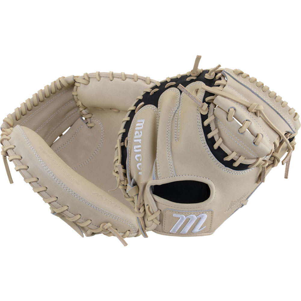 Marucci Sports Marucci Ascension 225C1 32.5" Catcher Mitt (MFG2AS225C1-CM/W) 1 Piece Camel 32.5 Right Hand