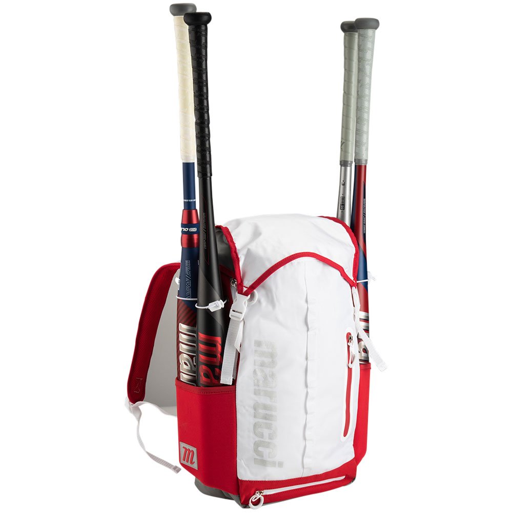 Marucci Sports Marucci Barracks Backpack White/Red