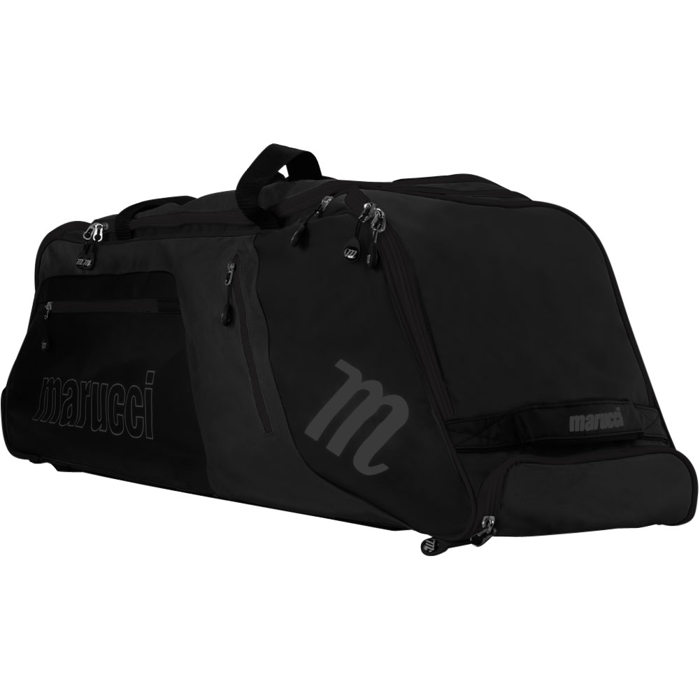 Marucci Sports Marucci Stockade Wheeled Bag Black/Black