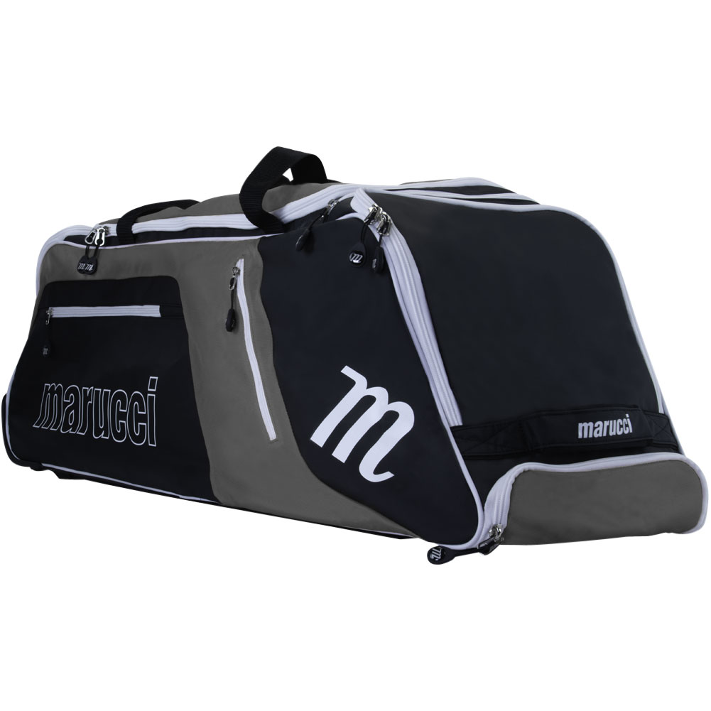 Marucci Sports Marucci Stockade Wheeled Bag White/Grey