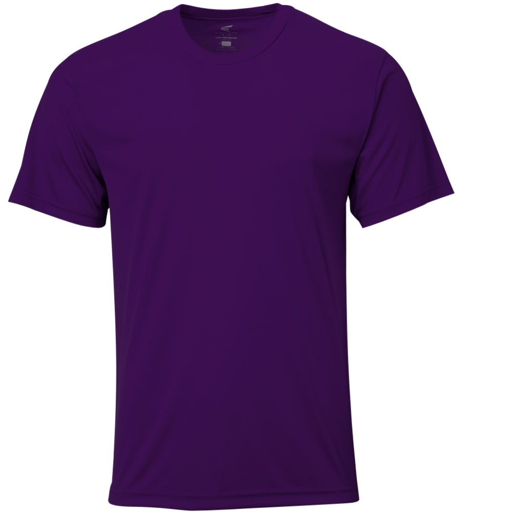 Easton Mens SPIRIT Performance T-Shirt Purple S