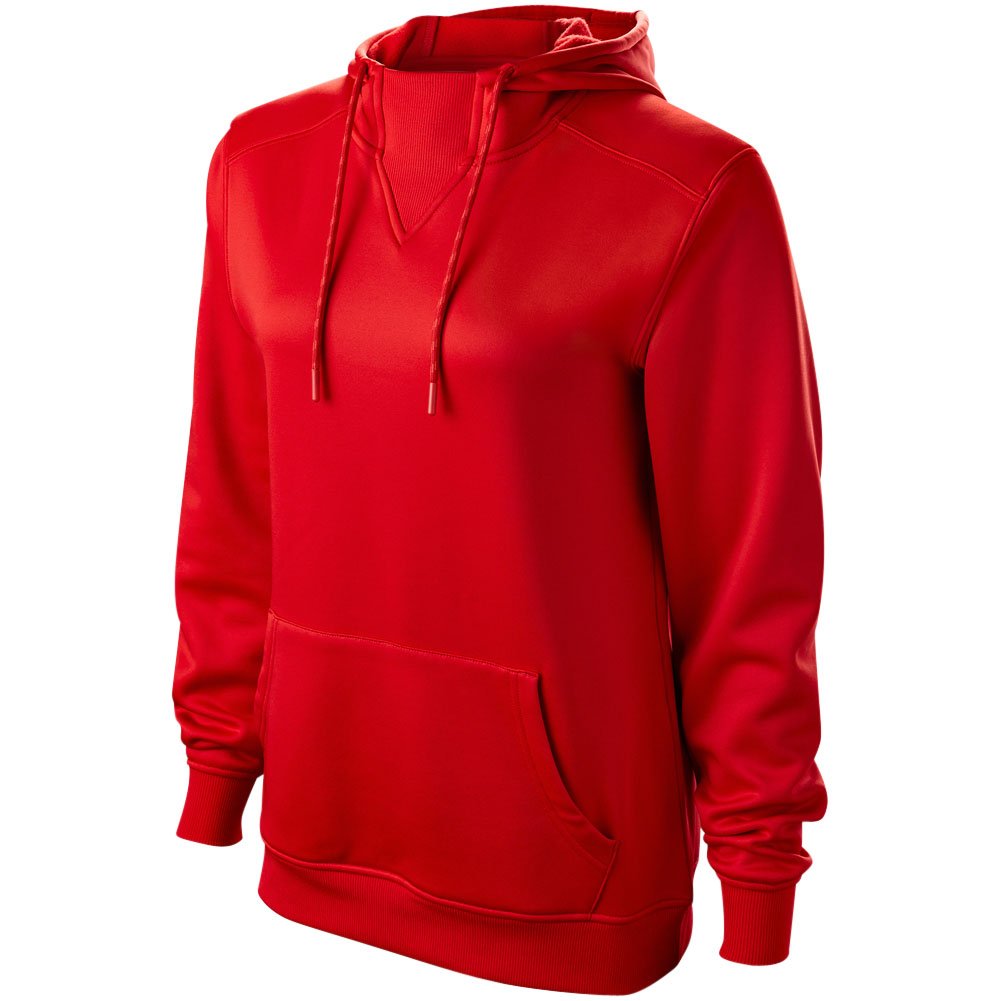 Evoshield Womens Fastpitch Softball 365 Fleece Training Hoodie Scarlet XL