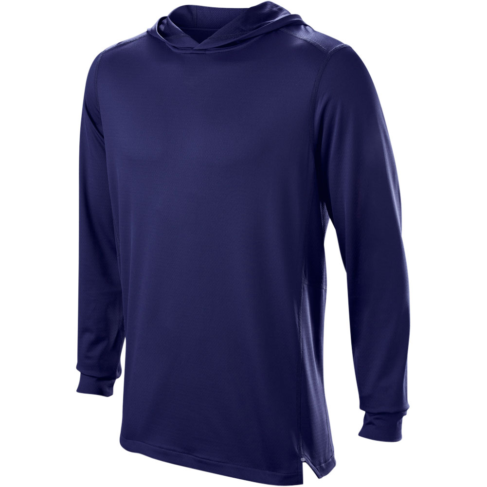 Evoshield Mens Lightweight Baseball Training Hoodie Navy S