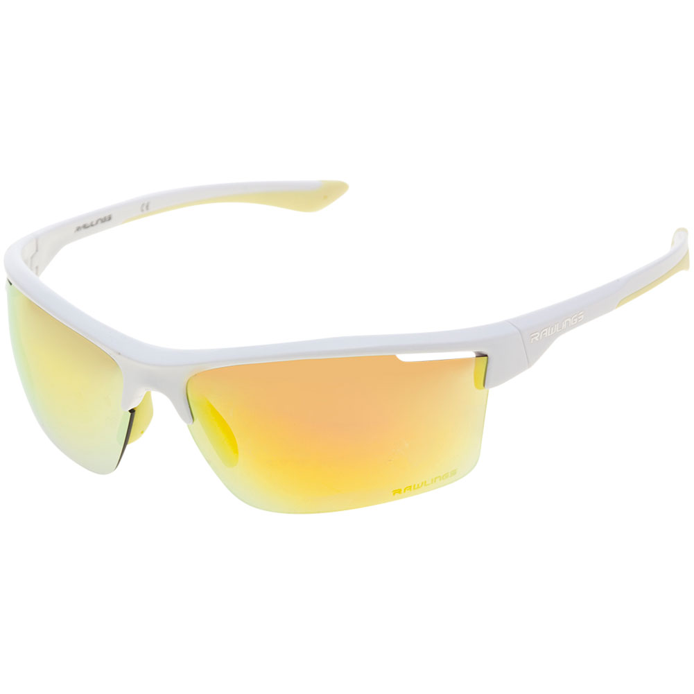 Rawlings SMU-2203 Baseball Sunglasses White/Orange