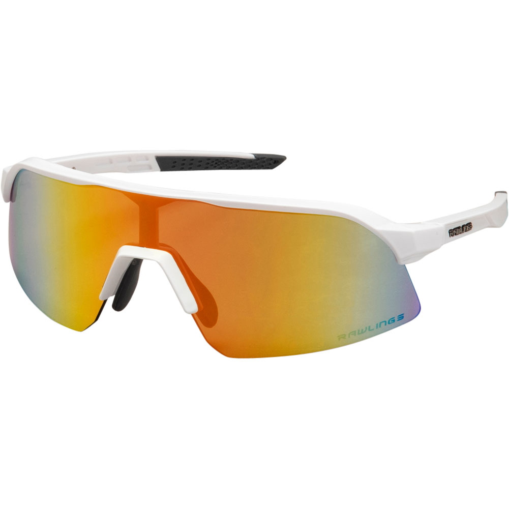 Rawlings Youth A-234-38-O Baseball Sunglasses White/Orange