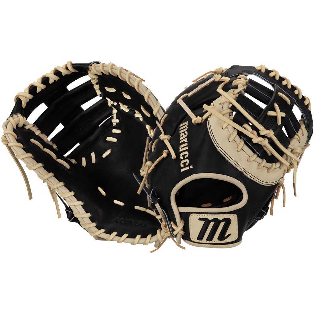 Marucci Sports Marucci Cypress 38S1 12.75" Baseball Glove (MFG2CY38S1) T-Web Black/Camel 12.75 Right Hand