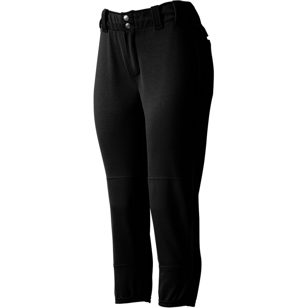 Evoshield Womens Unlocked Mid-Rise Fastpitch Softball Pants Black L