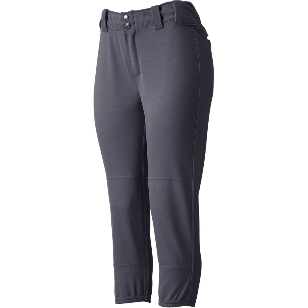 Evoshield Womens Unlocked Mid-Rise Fastpitch Softball Pants Charcoal L