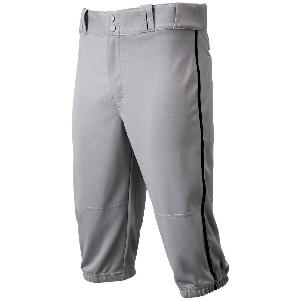 Champro Sports Champro Mens Triple Crown 2.0 Knicker Piped Baseball Pants Grey/Black 2XL