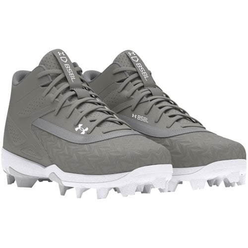 Under Armour Youth Leadoff Mid RM 3.0 Molded Baseball Cleat