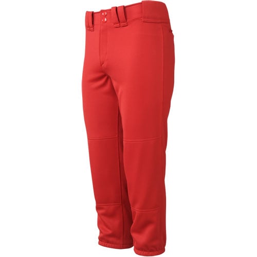 Mizuno Womens Select Belted Fastpitch Softball Pants Red S