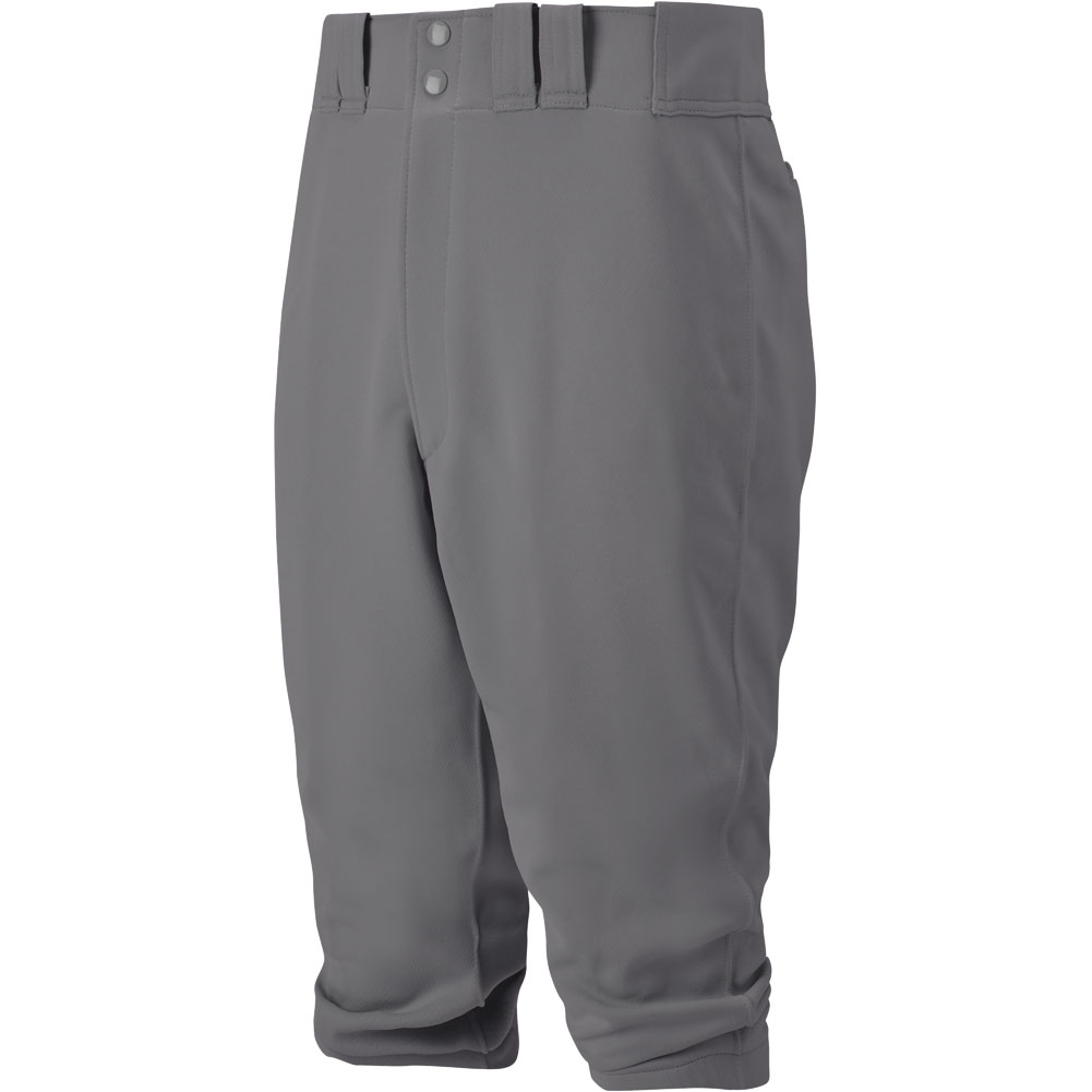 Mizuno Mens Premier Short Baseball Pants Charcoal 2XL