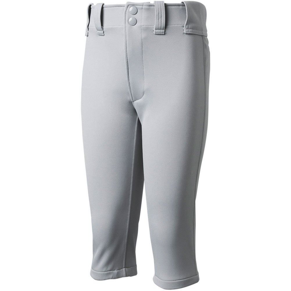 Mizuno Youth Premier Short Baseball Pants Grey 2XL