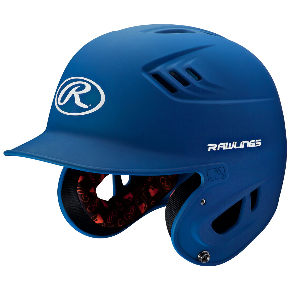 Rawlings Adult R16 Series Matte Batting Helmets Royal