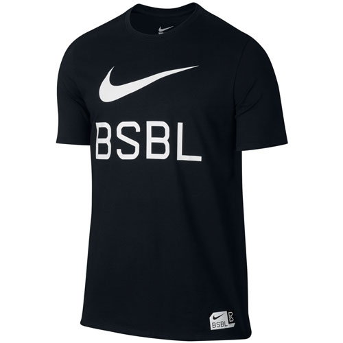 NIKE Mens Dri-FIT BSBL Swoosh T-Shirt